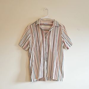 Vintage Button Down Tshirt